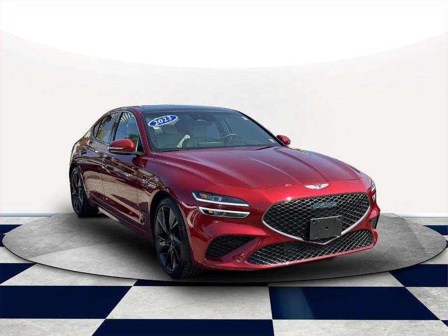 used 2023 Genesis G70 car, priced at $31,237