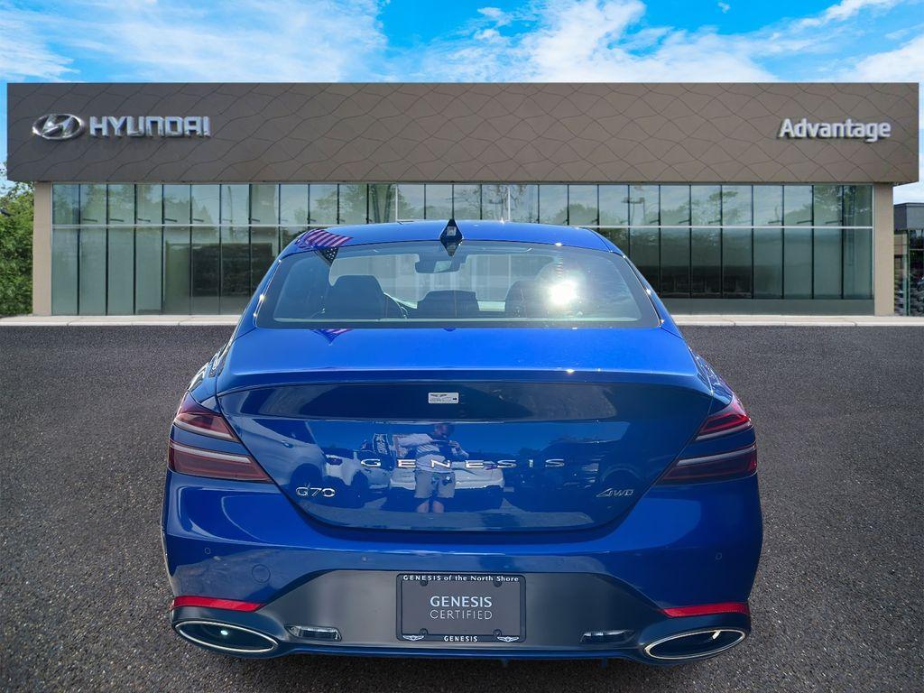 used 2025 Genesis G70 car, priced at $39,990