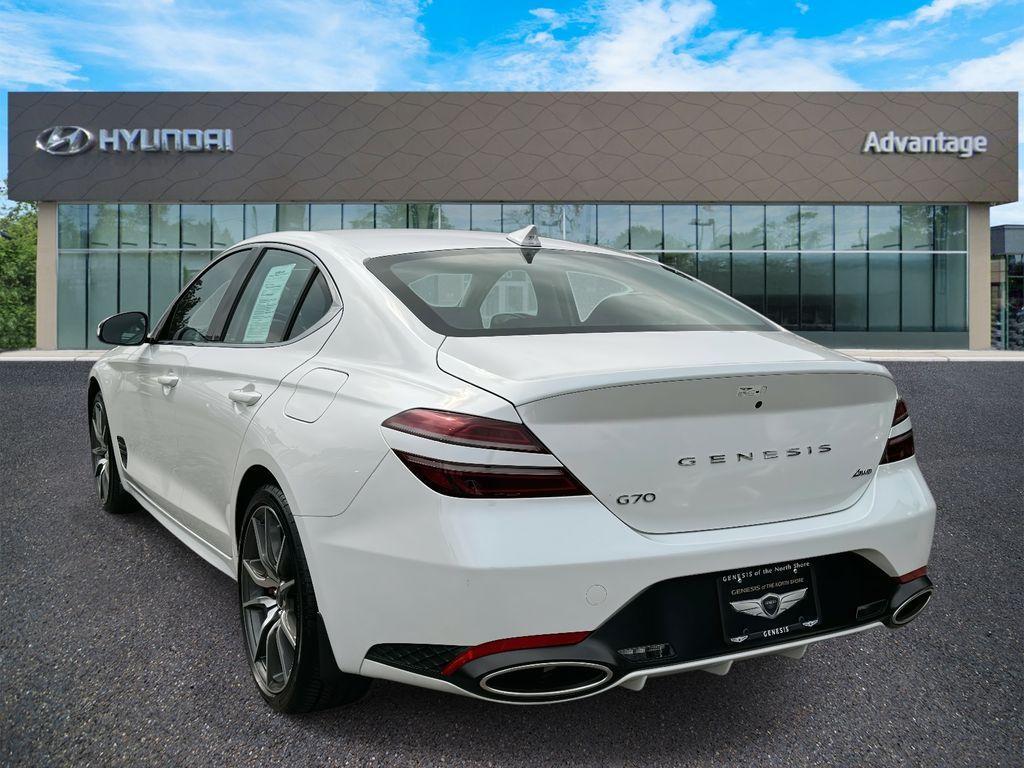 used 2025 Genesis G70 car, priced at $40,695