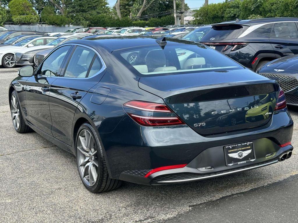 used 2023 Genesis G70 car, priced at $28,067