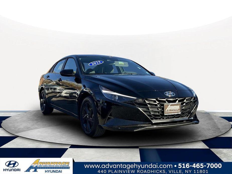 used 2023 Hyundai Elantra HEV car, priced at $20,719