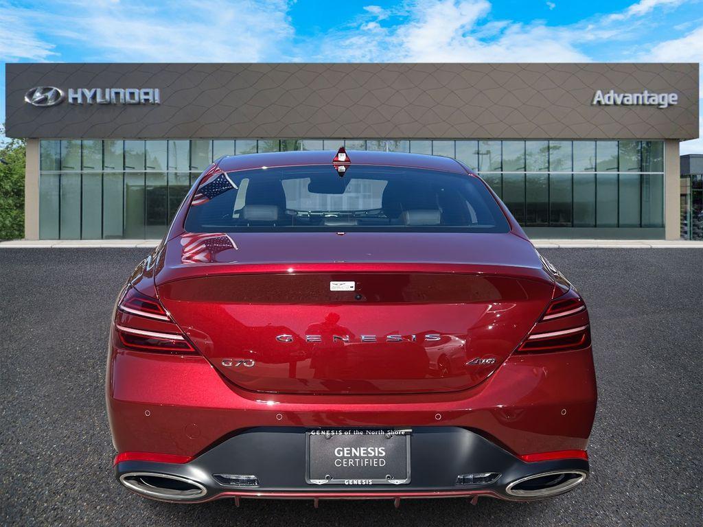 used 2025 Genesis G70 car, priced at $37,990