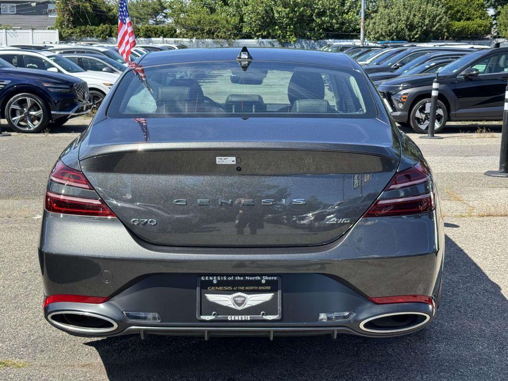 used 2025 Genesis G70 car, priced at $44,075