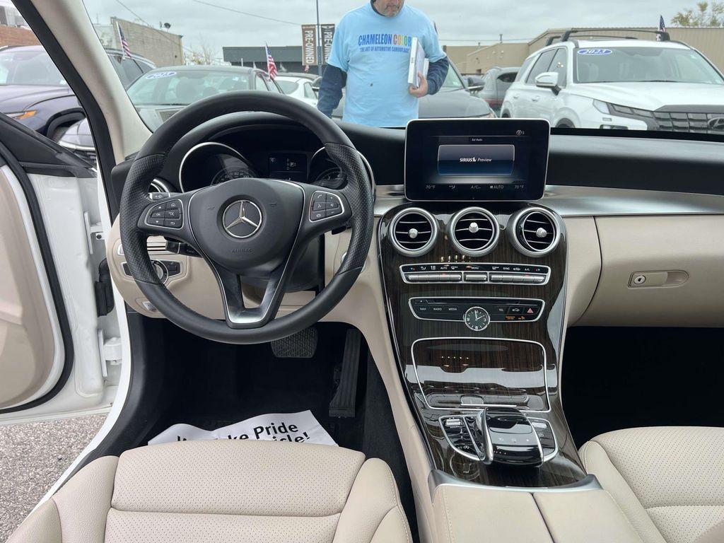 used 2015 Mercedes-Benz C-Class car, priced at $16,494