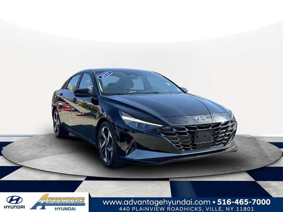 used 2021 Hyundai Elantra car, priced at $17,834