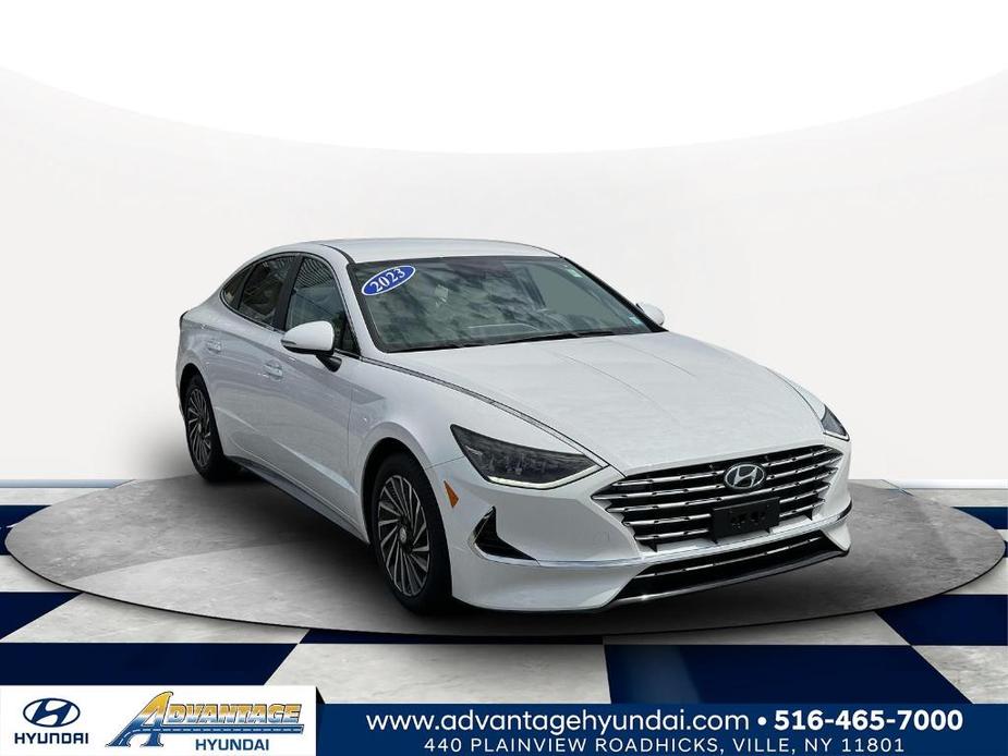 used 2023 Hyundai Sonata Hybrid car, priced at $22,000