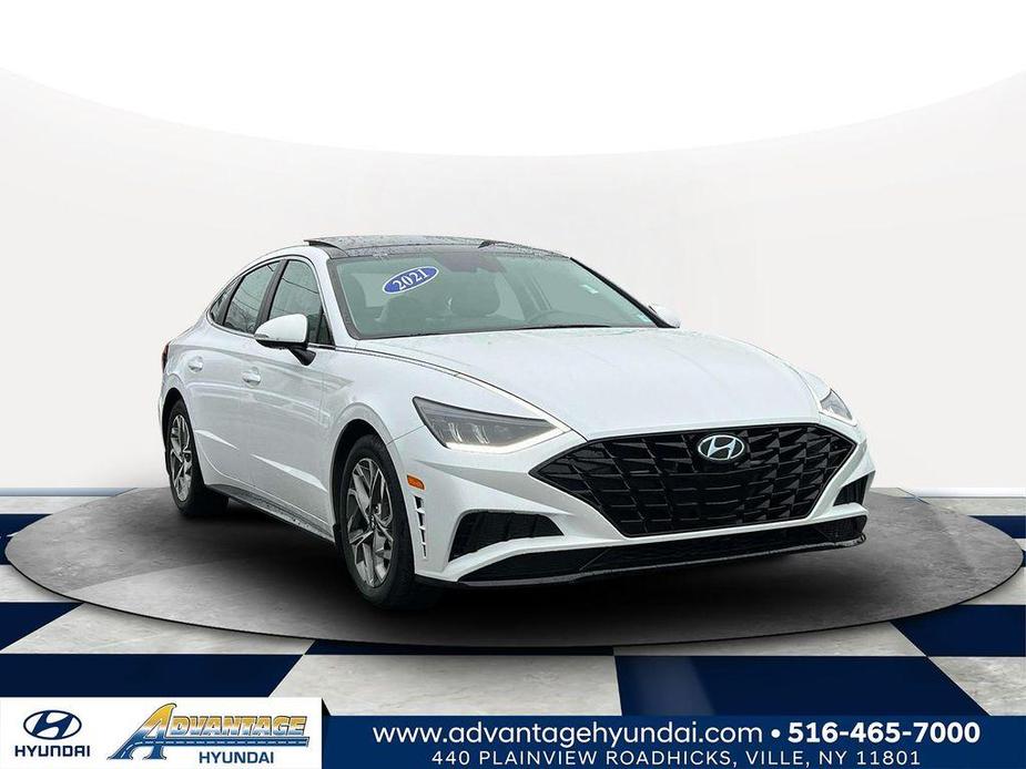 used 2021 Hyundai Sonata car, priced at $20,280