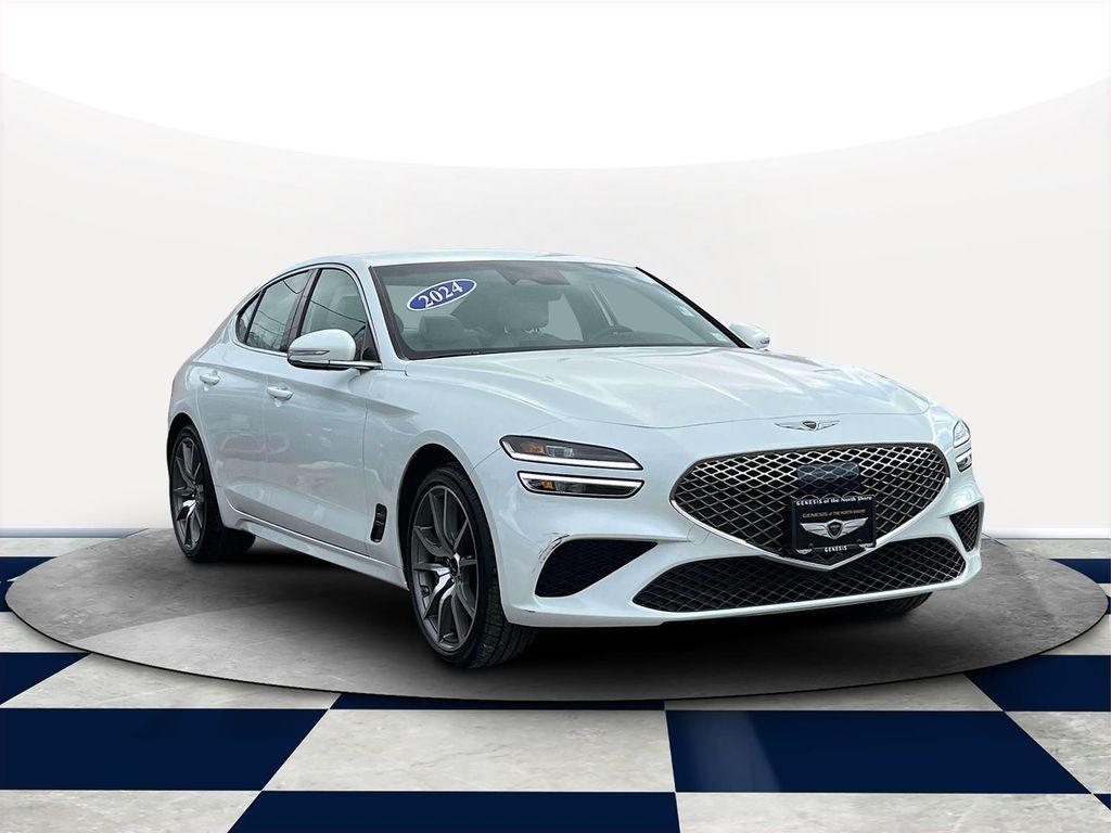 used 2024 Genesis G70 car, priced at $32,400