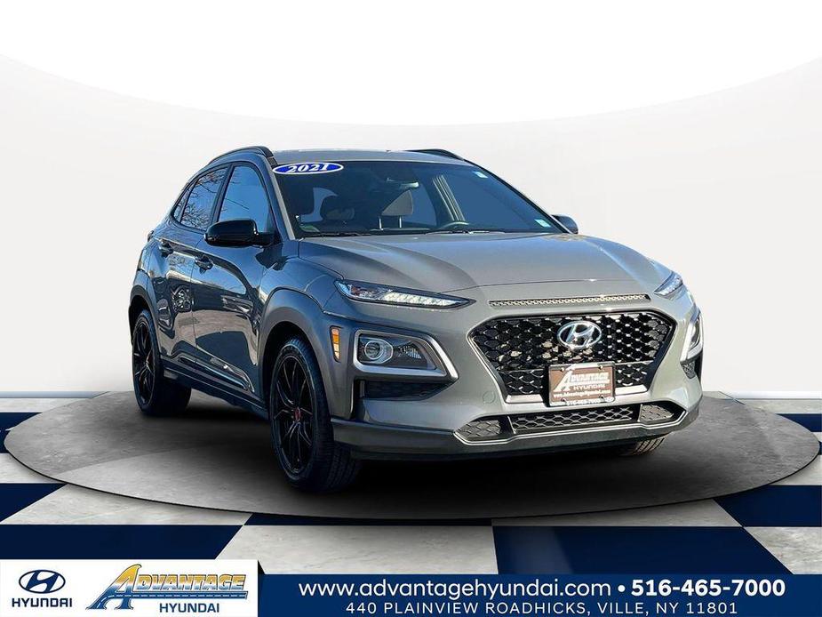 used 2021 Hyundai Kona car, priced at $19,682