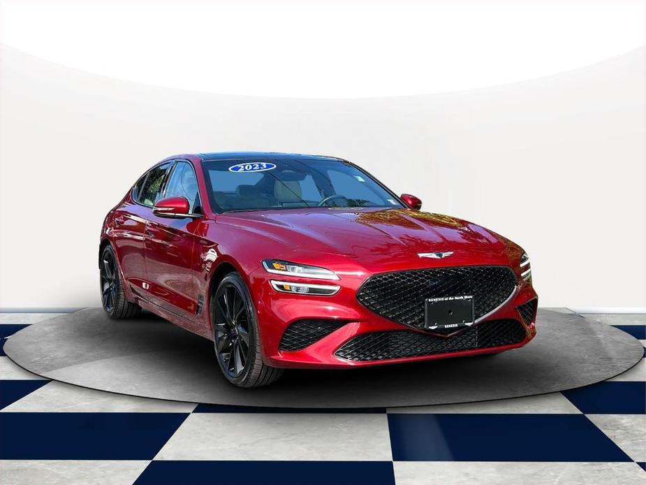 used 2023 Genesis G70 car, priced at $31,206