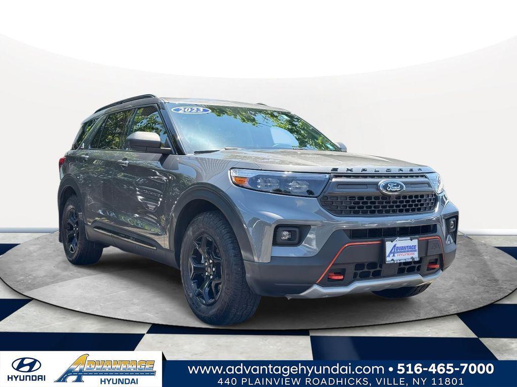 used 2023 Ford Explorer car, priced at $38,100
