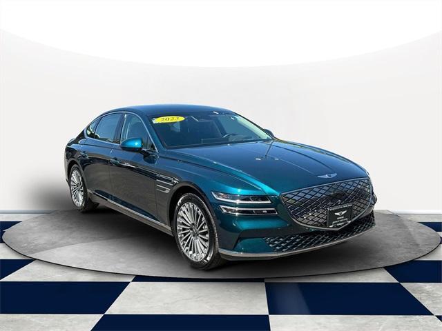 used 2023 Genesis Electrified G80 car, priced at $68,000