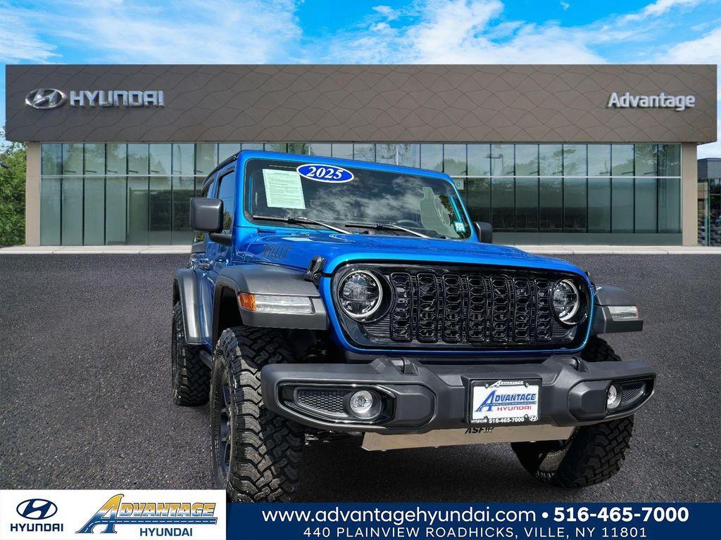 used 2025 Jeep Wrangler car, priced at $39,995