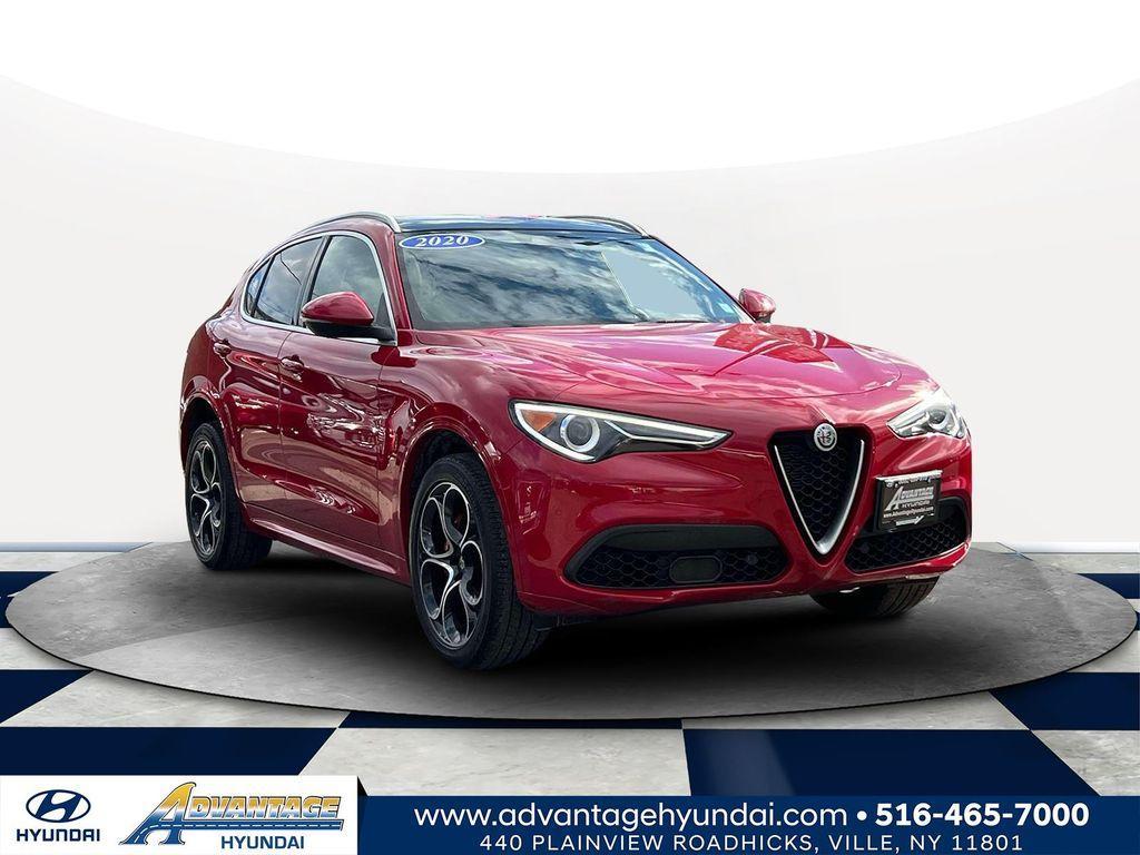 used 2020 Alfa Romeo Stelvio car, priced at $20,400