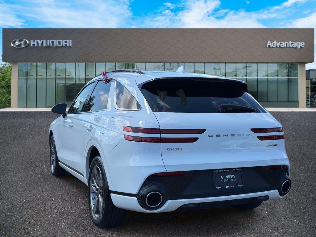 used 2025 Genesis GV70 car, priced at $59,995