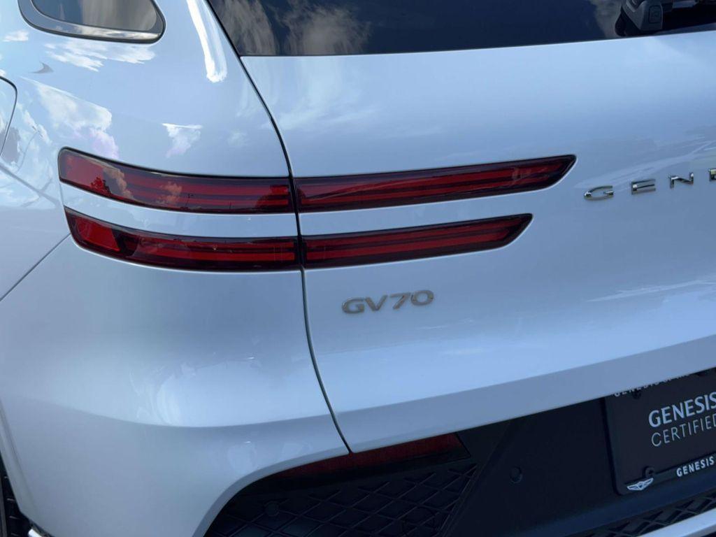 used 2025 Genesis GV70 car, priced at $59,995