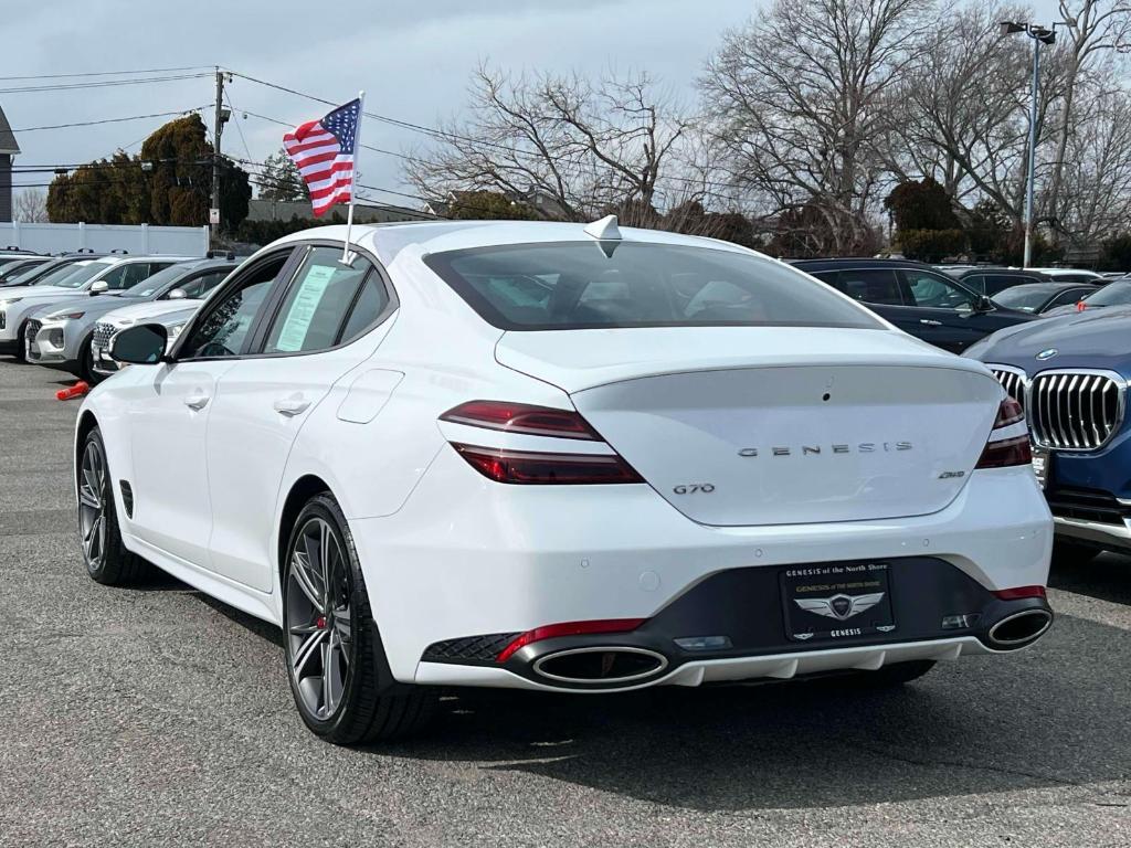 used 2024 Genesis G70 car, priced at $36,441