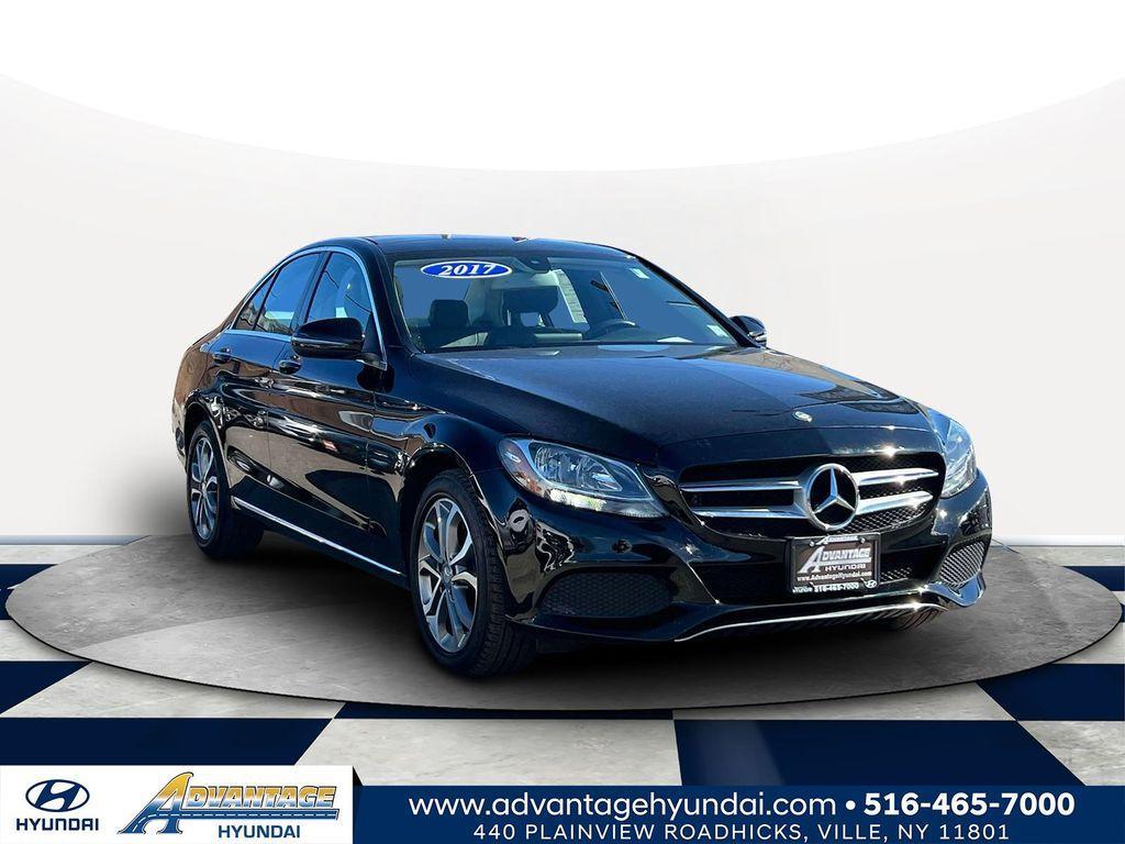 used 2017 Mercedes-Benz C-Class car, priced at $16,500