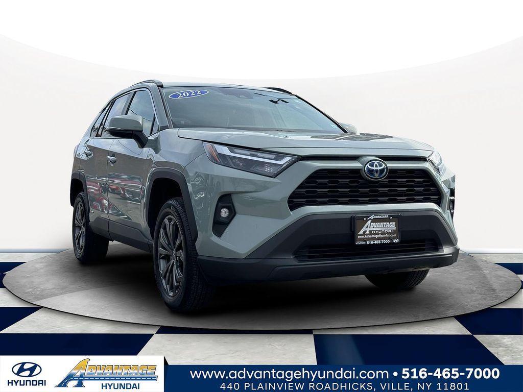 used 2022 Toyota RAV4 Hybrid car, priced at $35,100