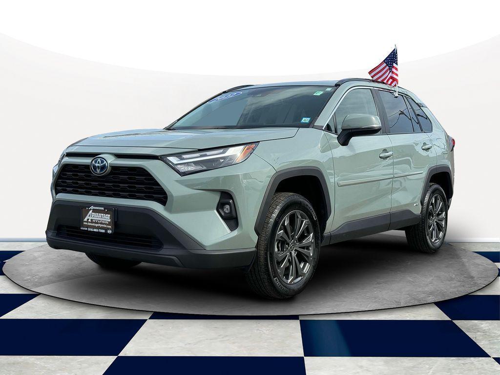 used 2022 Toyota RAV4 Hybrid car, priced at $35,100