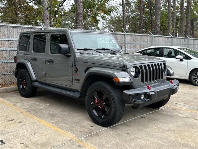 used 2021 Jeep Wrangler Unlimited car, priced at $33,977