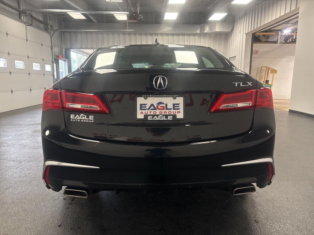 used 2018 Acura TLX car, priced at $17,490