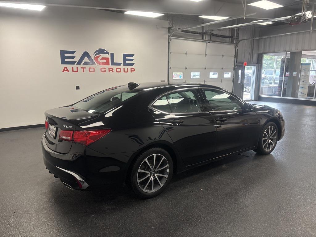 used 2018 Acura TLX car, priced at $17,490