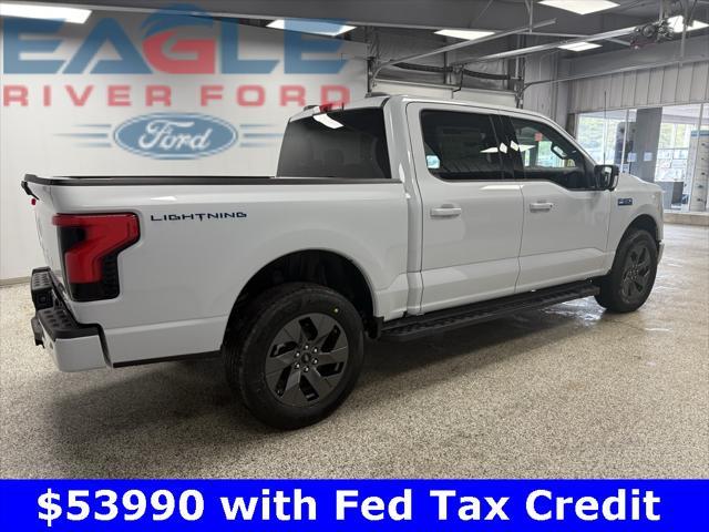 new 2025 Ford F-150 Lightning car, priced at $61,490