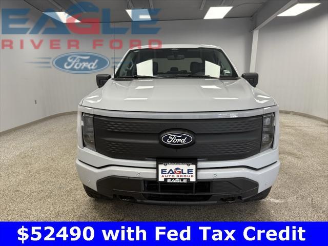 new 2025 Ford F-150 Lightning car, priced at $61,490
