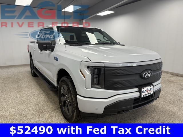 new 2025 Ford F-150 Lightning car, priced at $61,490