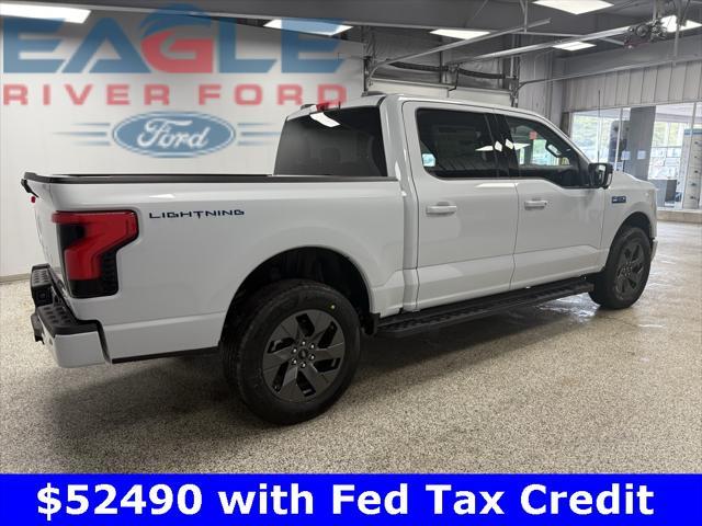 new 2025 Ford F-150 Lightning car, priced at $61,490