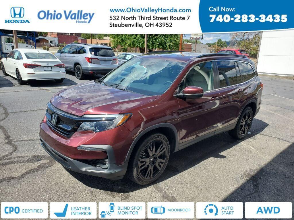used 2022 Honda Pilot car, priced at $34,998