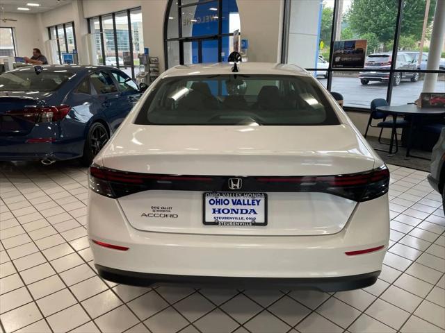 new 2025 Honda Accord car, priced at $32,165
