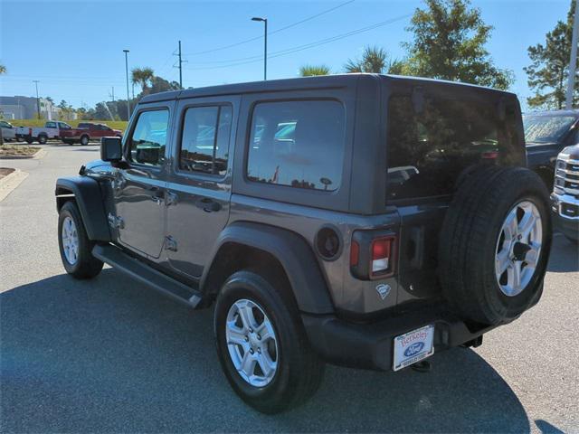 used 2019 Jeep Wrangler Unlimited car, priced at $25,776