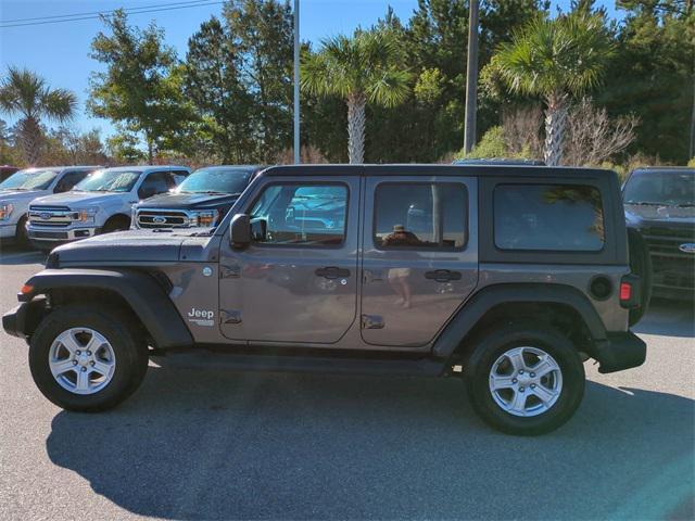 used 2019 Jeep Wrangler Unlimited car, priced at $25,776