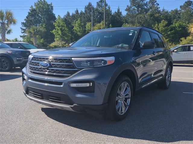 used 2021 Ford Explorer car, priced at $32,525