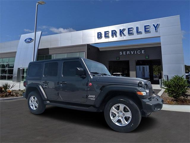 used 2018 Jeep Wrangler Unlimited car, priced at $26,744