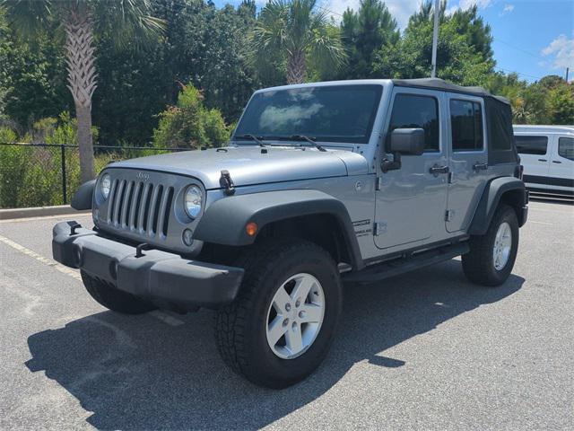 used 2017 Jeep Wrangler Unlimited car, priced at $17,895