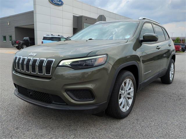 used 2021 Jeep Cherokee car, priced at $17,985
