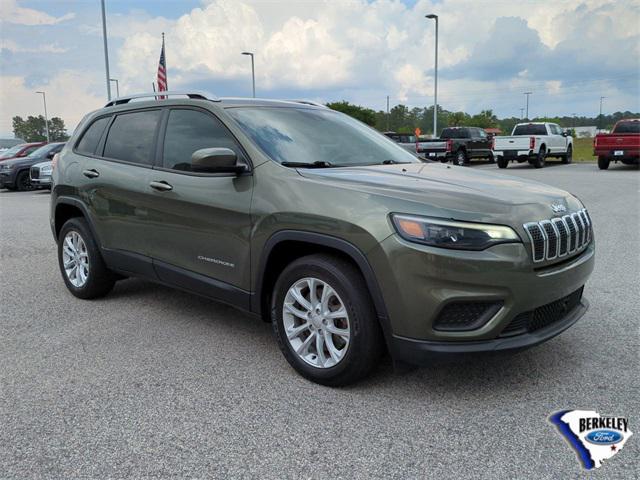used 2021 Jeep Cherokee car, priced at $17,897