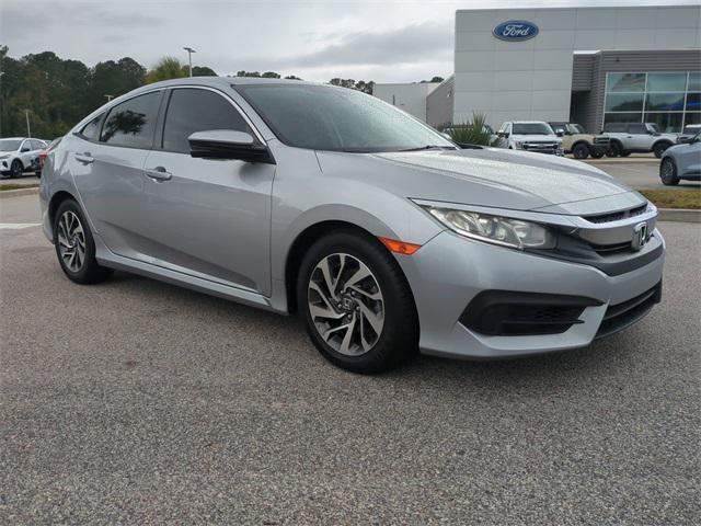 used 2018 Honda Civic car, priced at $13,750