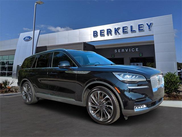 used 2021 Lincoln Aviator car, priced at $37,285