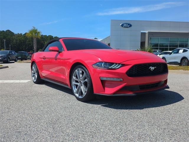 used 2022 Ford Mustang car, priced at $27,895