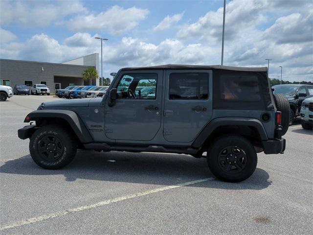 used 2015 Jeep Wrangler Unlimited car, priced at $15,999