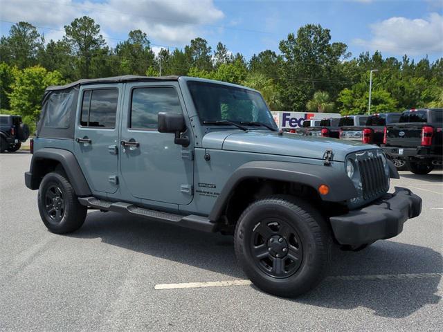used 2015 Jeep Wrangler Unlimited car, priced at $15,999