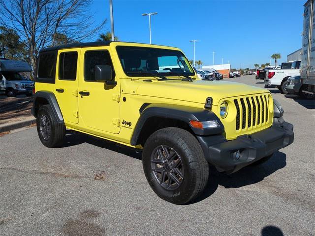 used 2024 Jeep Wrangler car, priced at $36,895