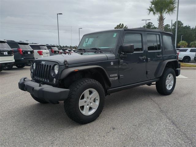 used 2018 Jeep Wrangler JK Unlimited car, priced at $18,895