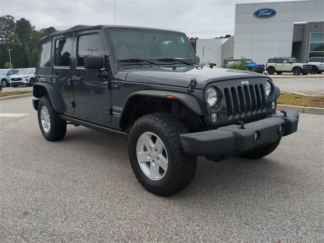 used 2018 Jeep Wrangler JK Unlimited car, priced at $18,895