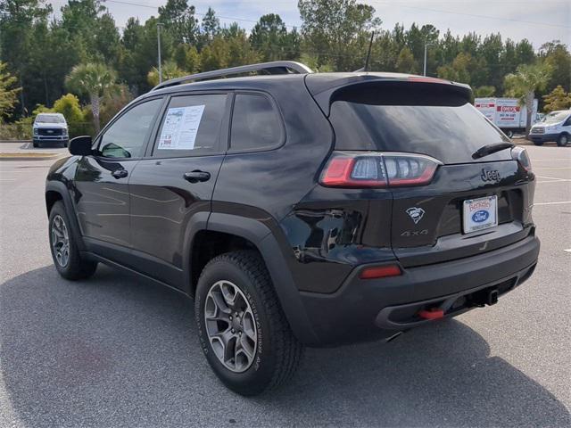 used 2021 Jeep Cherokee car, priced at $24,295