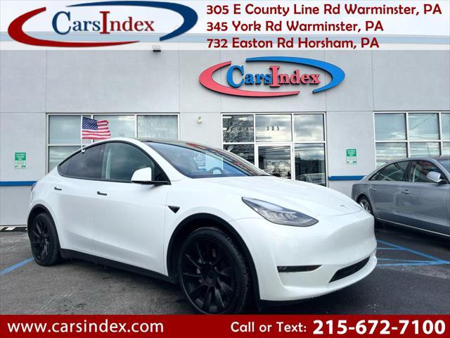 used 2021 Tesla Model Y car, priced at $29,999